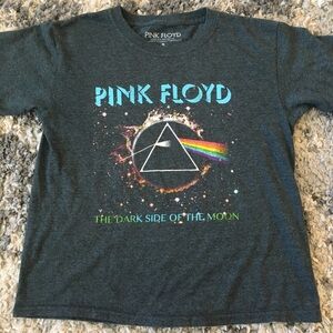 Pink Floyd Woman Dark Side of the Moon Gray T-Shirt S